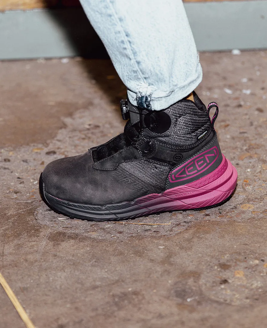Women's Snapline RF Waterproof Boot (Carbon Toe)  |  Magnet/Black