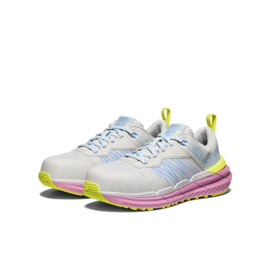 Women's Speedworks ESD Work Sneaker (Carbon Toe)  |  Alloy/Moonlight Mauve
